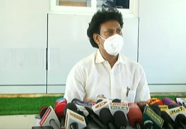 tamilnadu schools education minister pressmeet at trichy 